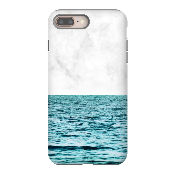 iPhone 8 plus StrongFit Ocean + Marble II by Uma Prabhakar Gokhale