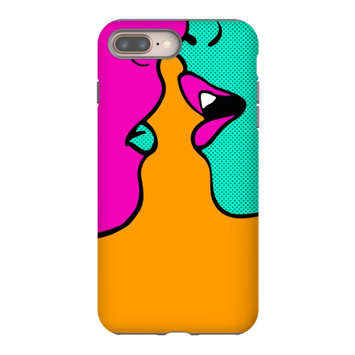 iPhone 8 plus StrongFit Kiss by Carlos Maciel