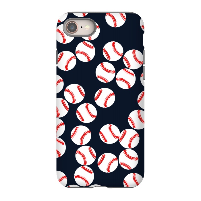 iPhone 8 StrongFit Cute Baseball Print by Karolina