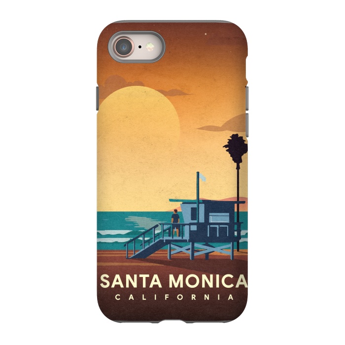 iPhone 8 StrongFit Santa Monica by Carlos Maciel