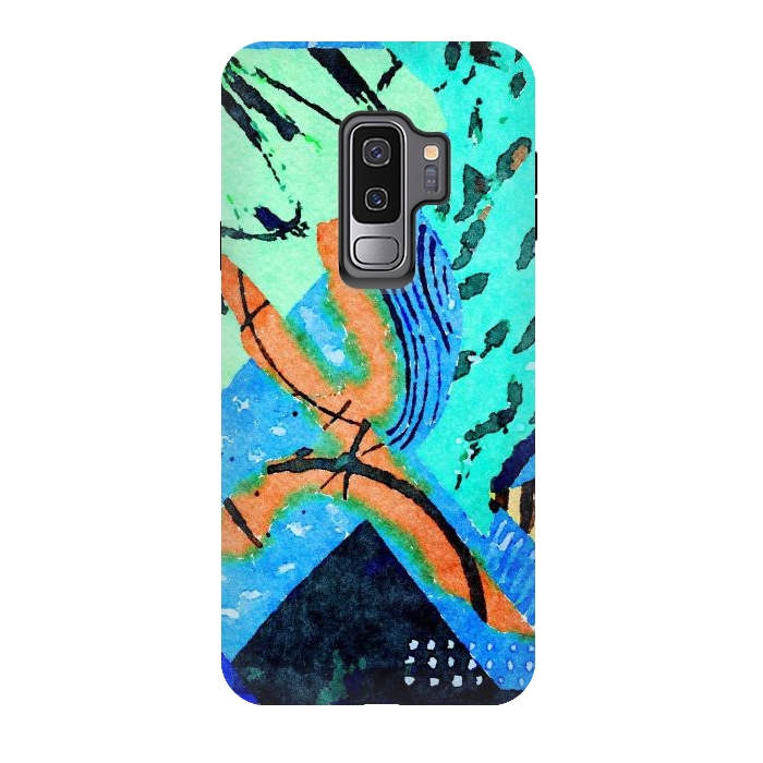 Galaxy S9 plus StrongFit Lucky Man by Afif Quilimo