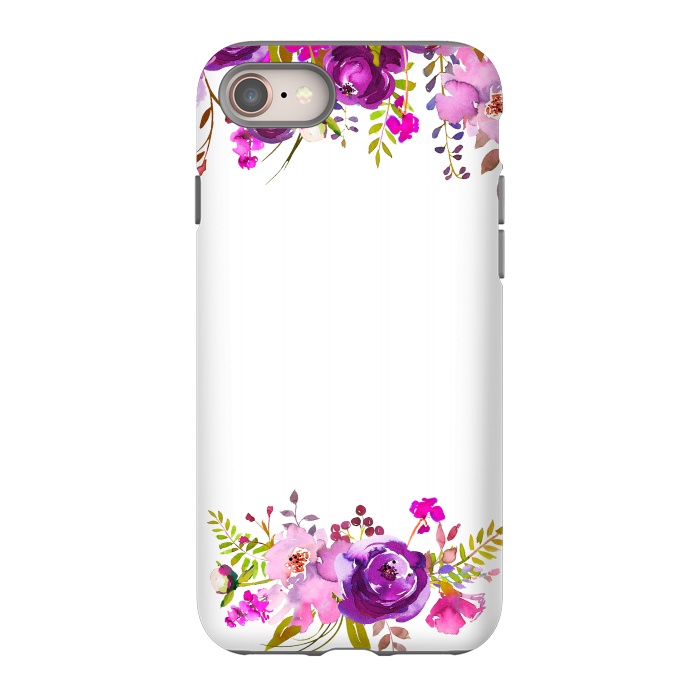 iPhone 8 StrongFit Purple Spring Flower Dream by  Utart