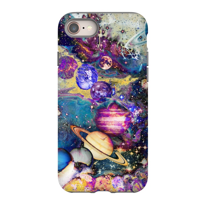 iPhone 8 StrongFit Psychedelic Universe by Oana 