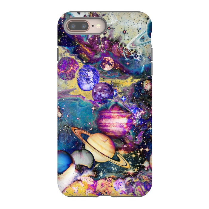 iPhone 8 plus StrongFit Psychedelic Universe by Oana 