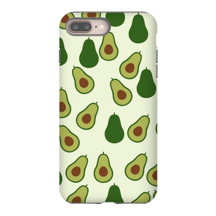 iPhone 8 plus StrongFit Cute Avocado by Karolina