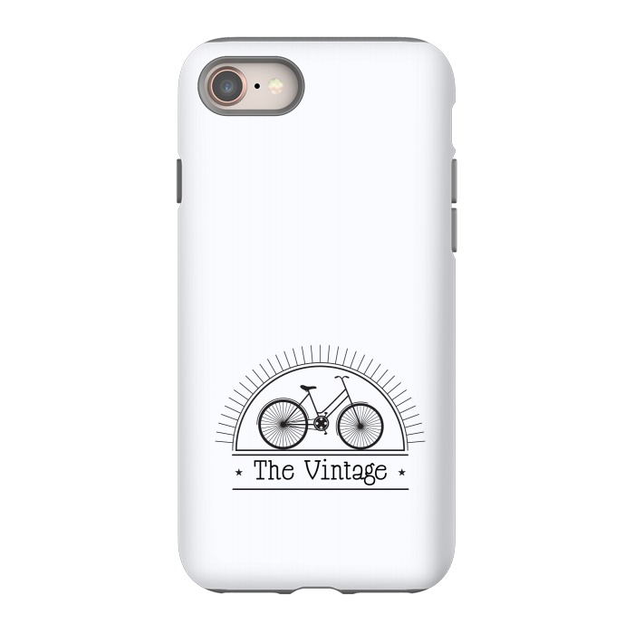 iPhone 8 StrongFit the vintage bicycle by TMSarts