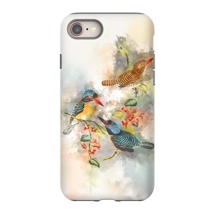 iPhone 8 StrongFit Chasing Birds by Creativeaxle