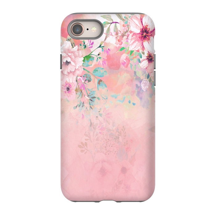 iPhone 8 StrongFit Botanical Fragrances in Blush Cloud-Ιmmersed by ''CVogiatzi.