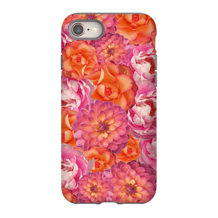 iPhone 8 StrongFit Summer Flowers by Zala Farah