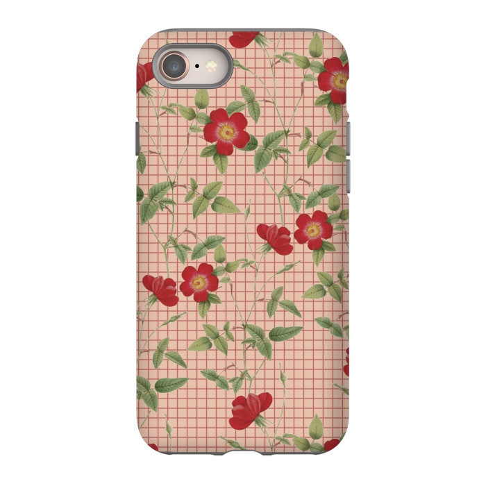 iPhone 8 StrongFit Red Roses by Zala Farah