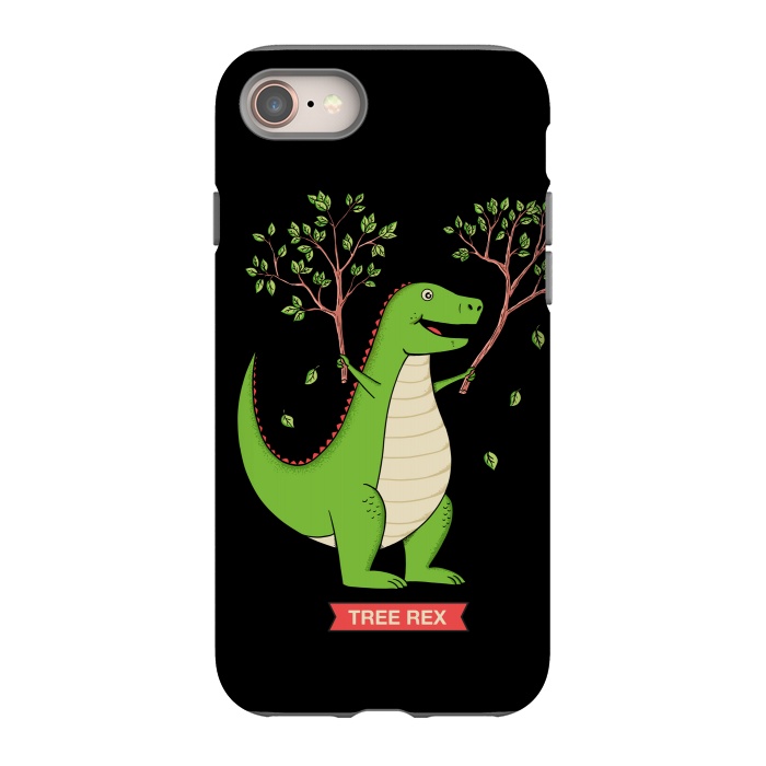 iPhone 8 StrongFit Tree Rex  by Coffee Man