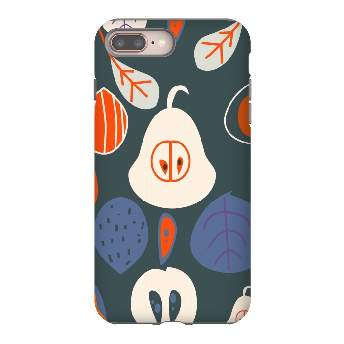 iPhone 8 plus StrongFit Modern fruits by CocoDes