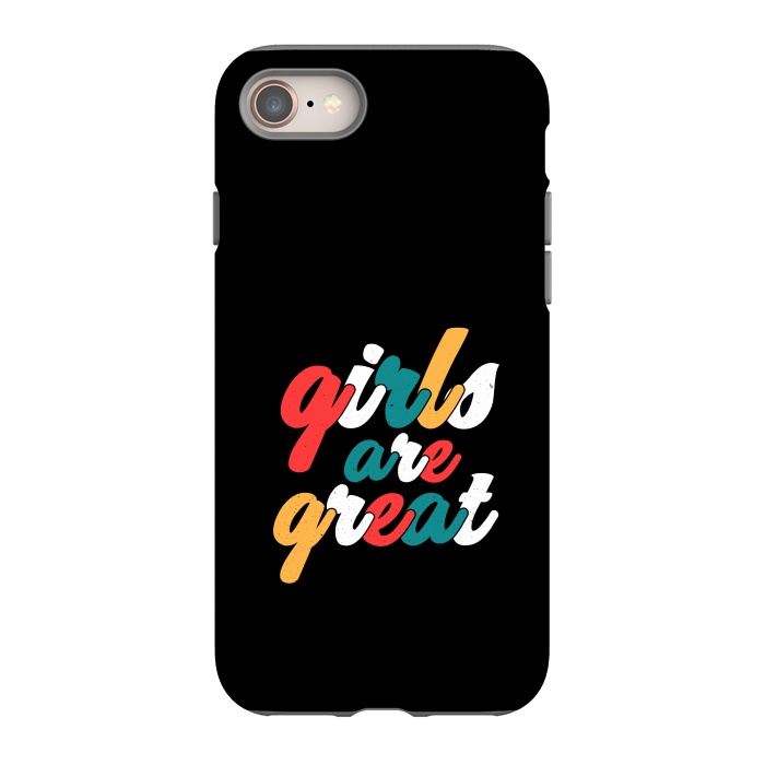 iPhone 8 StrongFit girls are great by TMSarts