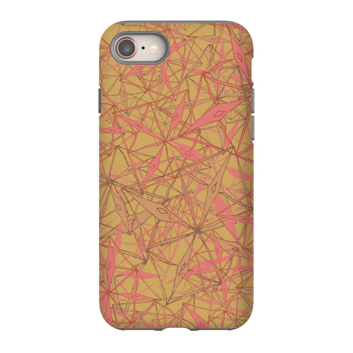 iPhone 8 StrongFit Summer Geometric by Lotti Brown