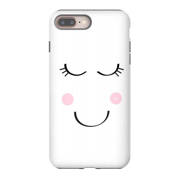 iPhone 8 plus StrongFit Cute smile by Martina