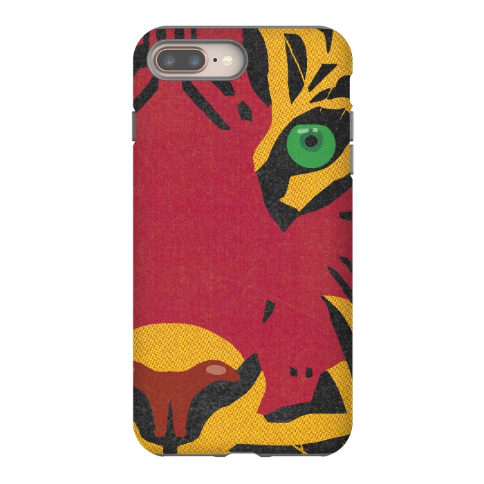 iPhone 8 plus StrongFit The tiger by absurdstyle