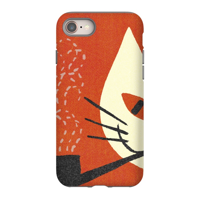 iPhone 8 StrongFit cool cat by absurdstyle