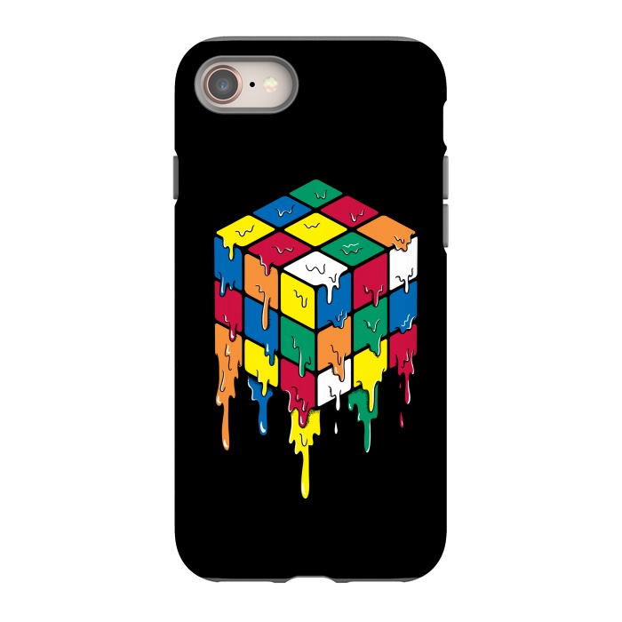 iPhone 8 StrongFit Rubiks Cube by Coffee Man