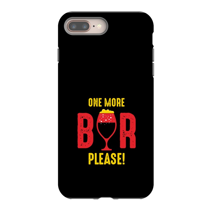 iPhone 8 plus StrongFit one more beer please by TMSarts