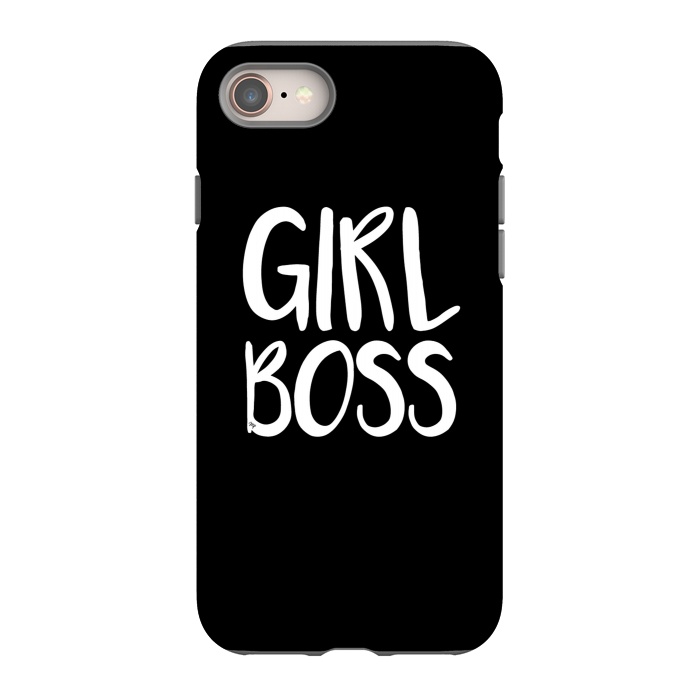 iPhone 8 StrongFit Black Girl Boss by Martina