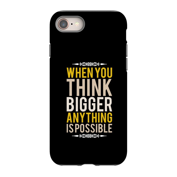 iPhone 8 StrongFit think bigger by TMSarts