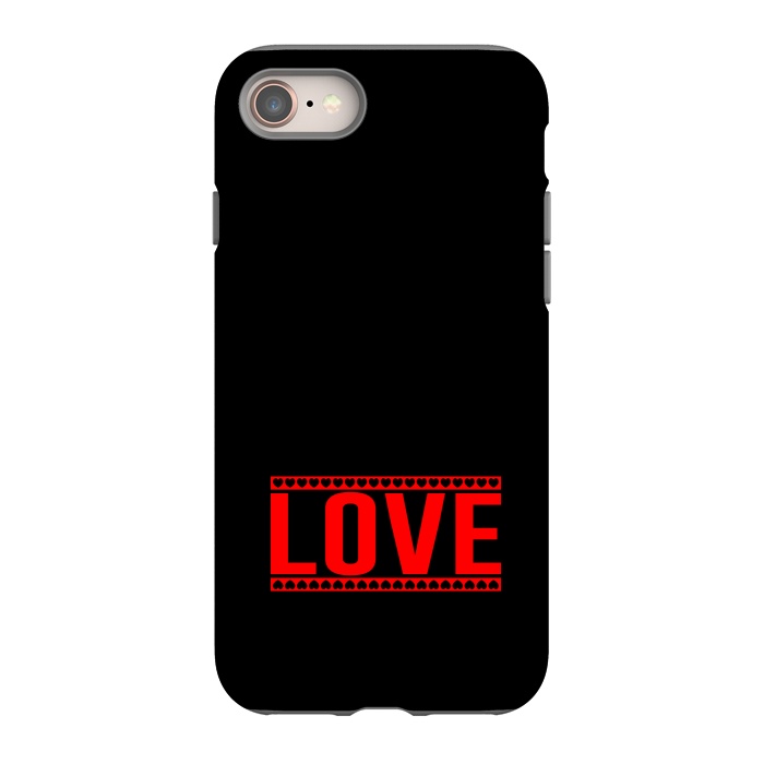 iPhone 8 StrongFit love heart by TMSarts
