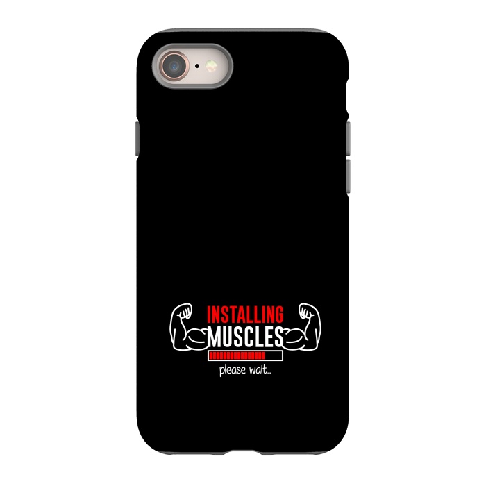 iPhone 8 StrongFit installing muscles  by TMSarts