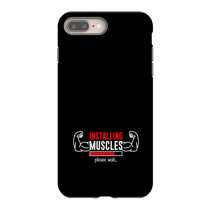 iPhone 8 plus StrongFit installing muscles  by TMSarts