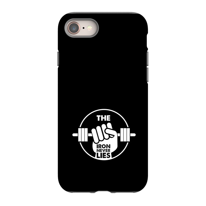 iPhone 8 StrongFit the iron never lies by TMSarts
