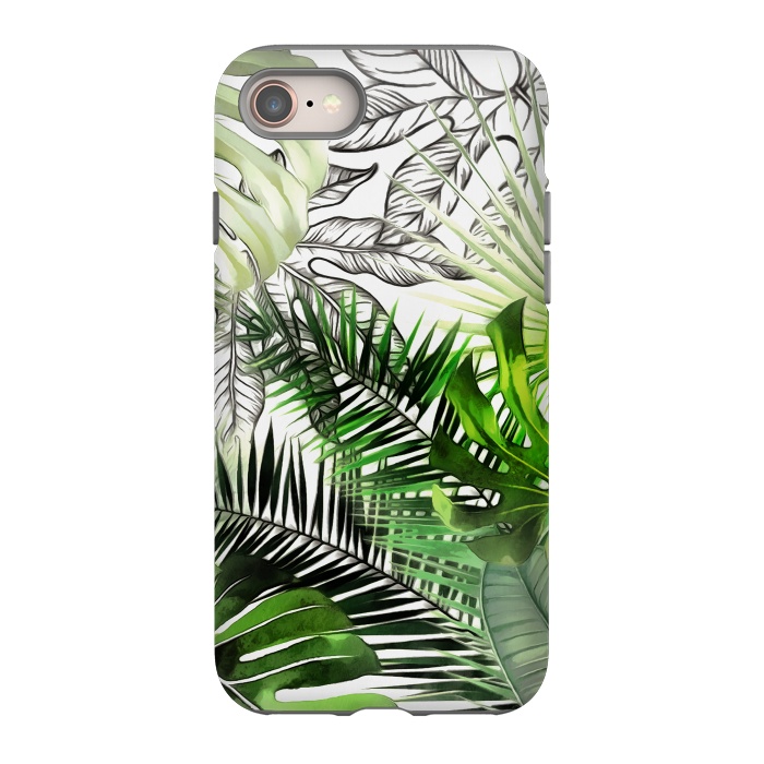 iPhone 8 StrongFit Tropical Foliage 012 by amini54
