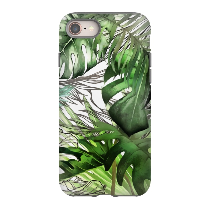 iPhone 8 StrongFit Tropical Foliage 021 by amini54