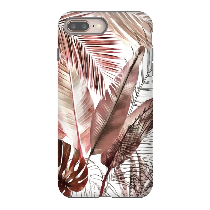 iPhone 8 plus StrongFit Tropical Foliage 032 by amini54
