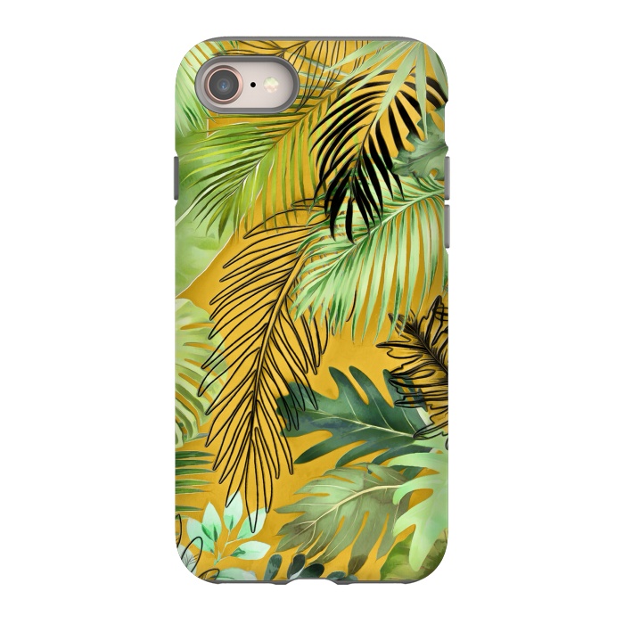 iPhone 8 StrongFit Tropical Foliage 061 by amini54