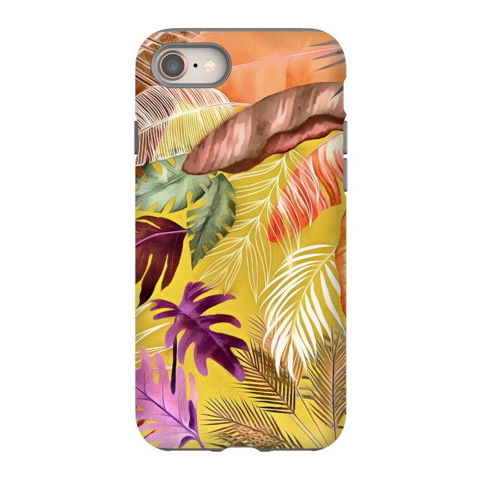 iPhone 8 StrongFit Tropical Foliage 072 by amini54