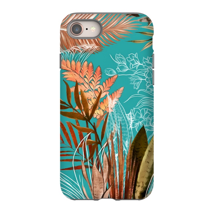 iPhone 8 StrongFit Tropical Foliage 081 by amini54