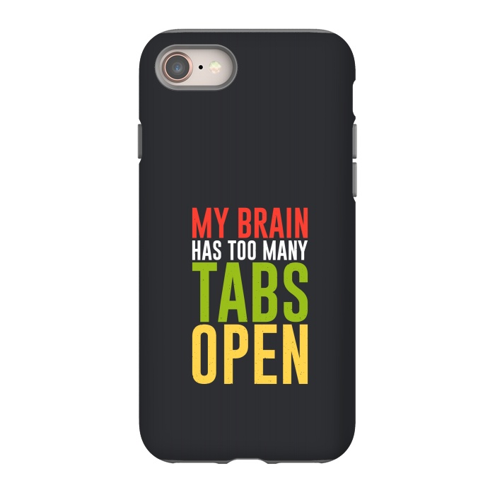 iPhone 8 StrongFit brain tabs open by TMSarts