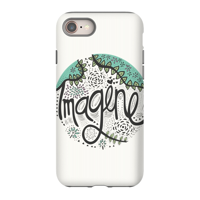 iPhone 8 StrongFit Imagine by Pom Graphic Design