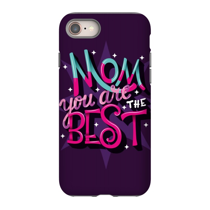 iPhone 8 StrongFit Mom You are the Best 04 by Jelena Obradovic