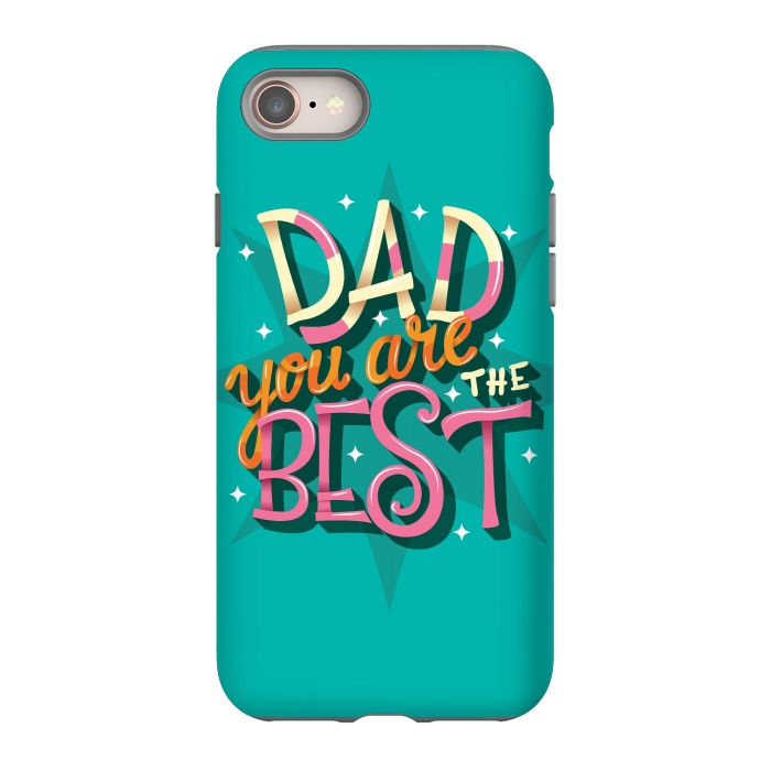 iPhone 8 StrongFit Dad you are the best 04 by Jelena Obradovic