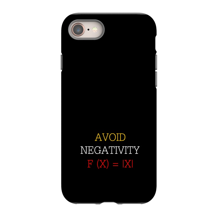iPhone 8 StrongFit avoid negativity by TMSarts