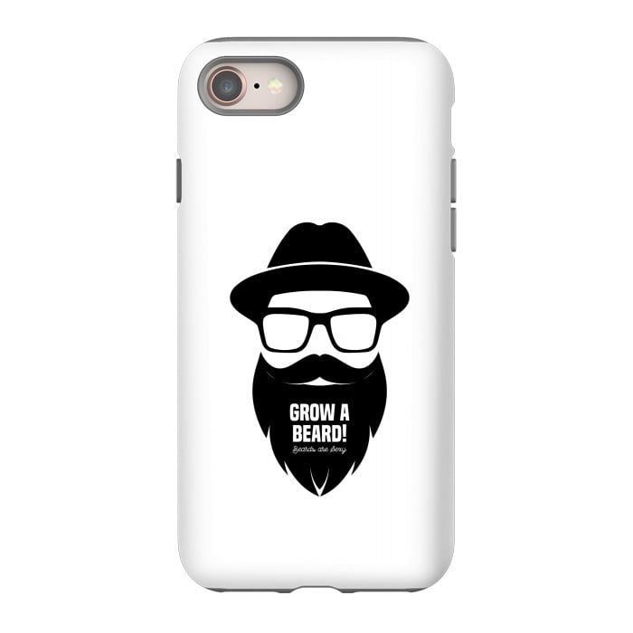 iPhone 8 StrongFit grow a beard by TMSarts