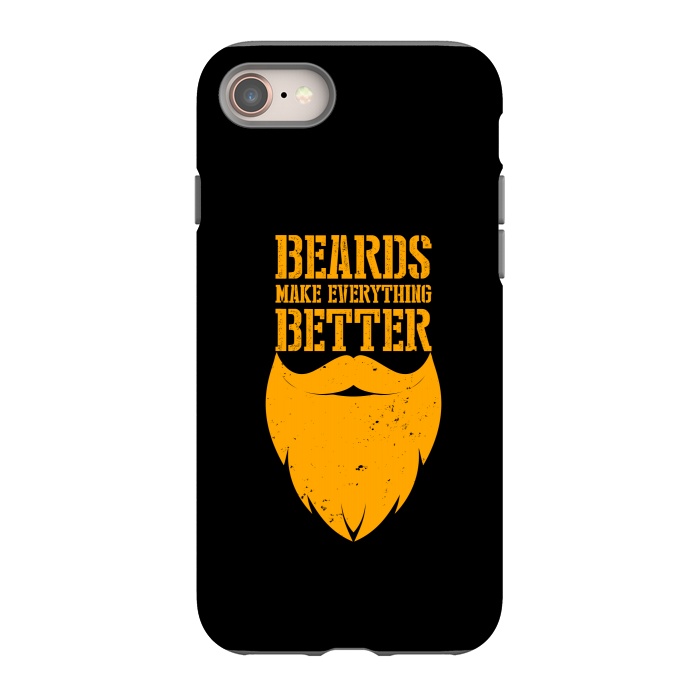 iPhone 8 StrongFit beards everything better by TMSarts