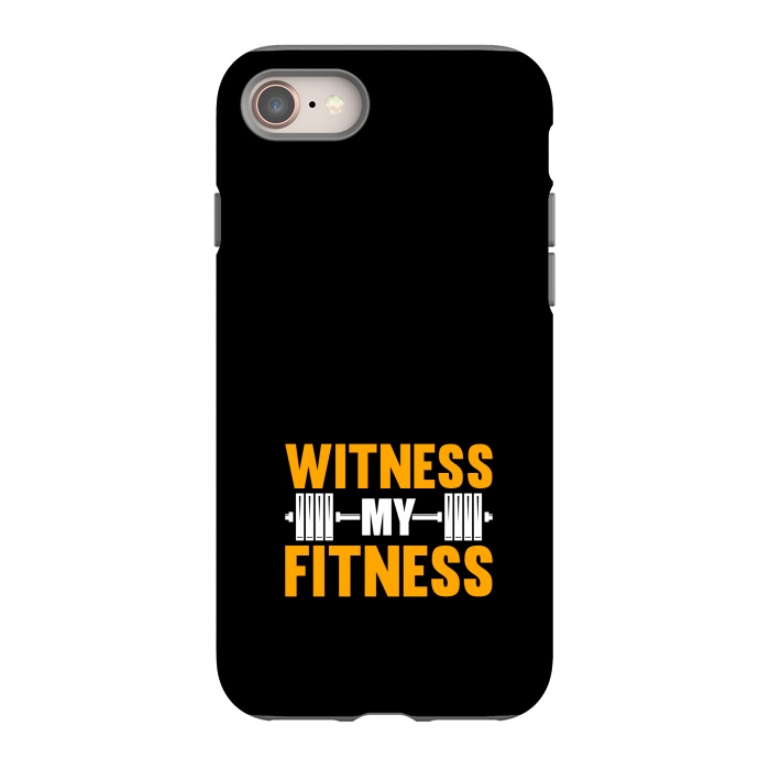 iPhone 8 StrongFit witness my fitness by TMSarts