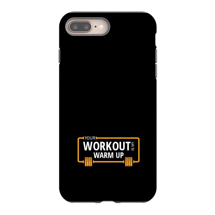 iPhone 8 plus StrongFit workout warm up by TMSarts