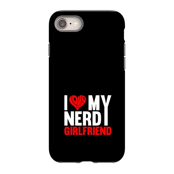 iPhone 8 StrongFit nerdy girlfriend by TMSarts