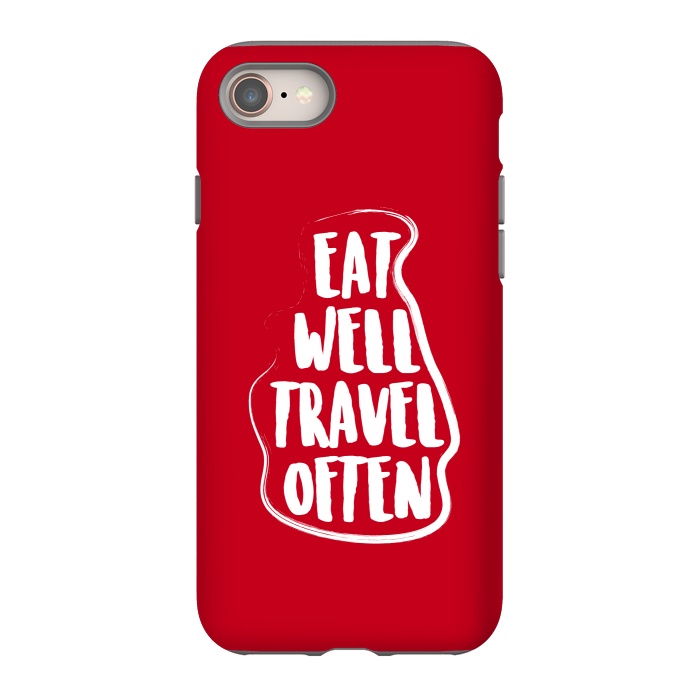 iPhone 8 StrongFit eat well travel often by TMSarts