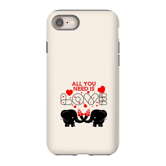 iPhone 8 StrongFit all you need elephants by TMSarts