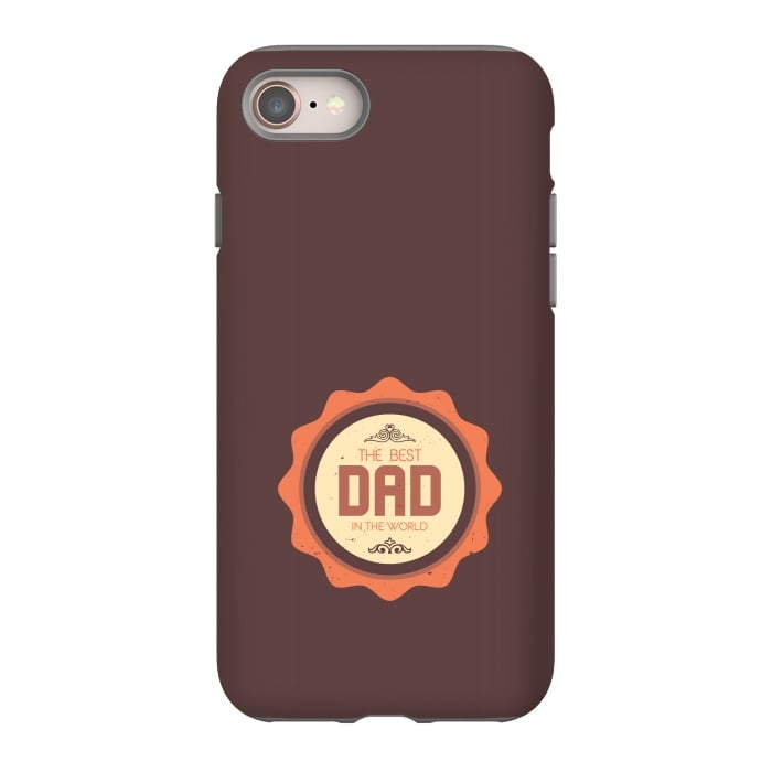 iPhone 8 StrongFit dad world by TMSarts