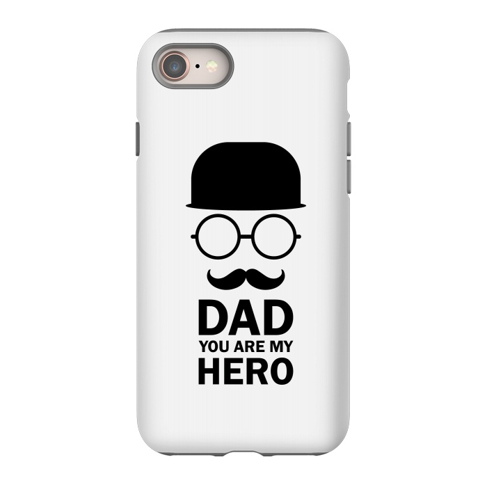 iPhone 8 StrongFit dad you are my hero by TMSarts