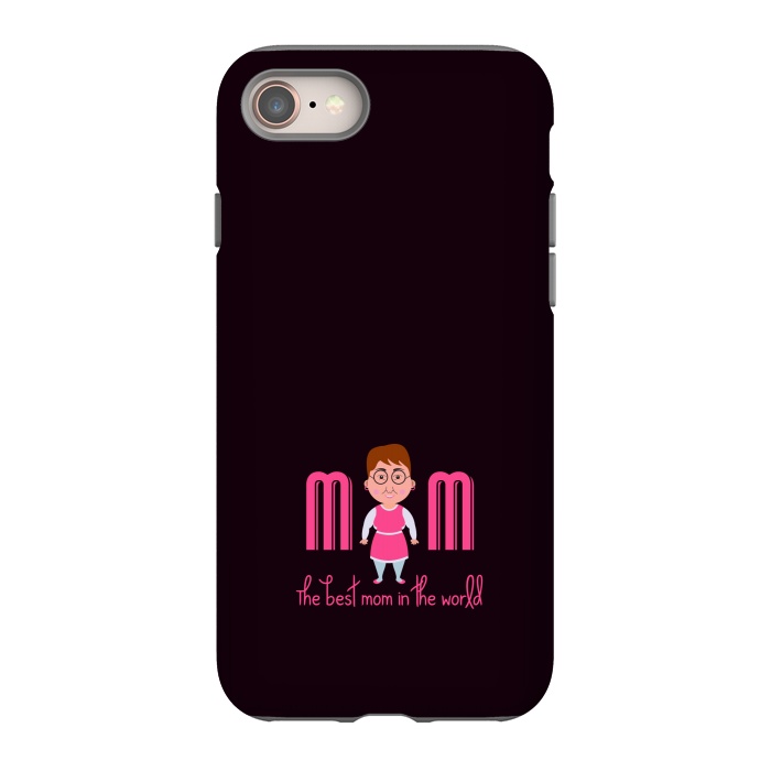 iPhone 8 StrongFit funny mom by TMSarts
